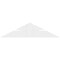 Ekena Millwork Richland Architectural Grade PVC Gable Bracket, 36"W x 9"H x 2"D x 4"F, 6/12 Pitch GBP036X09X0204RIC00 - alternate 5